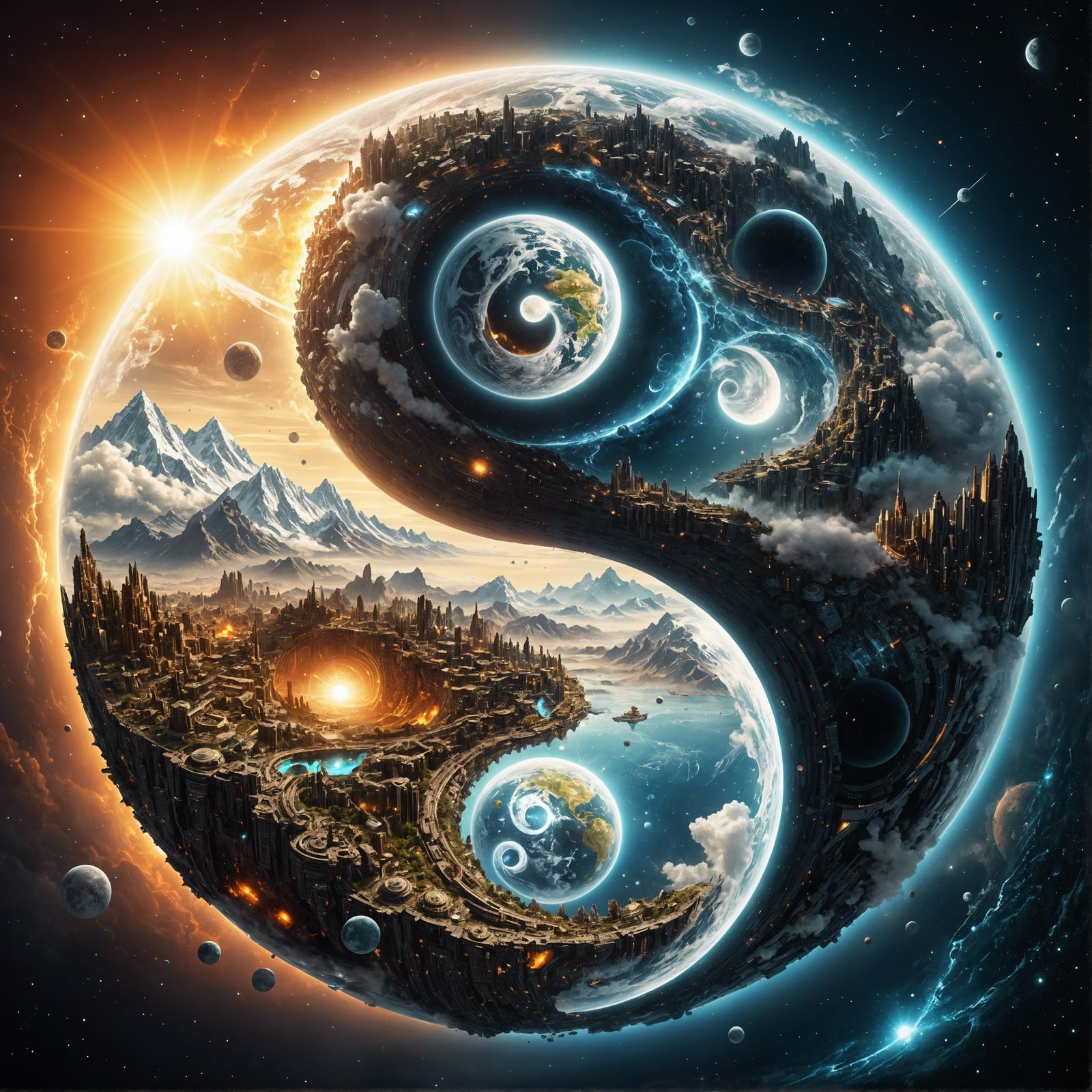 Ying & Yang of Earth & Sky