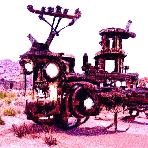 Desert ghost town