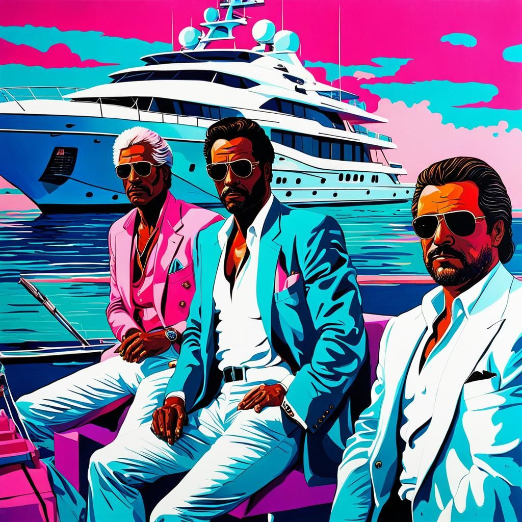 A bit Miami Vice. 