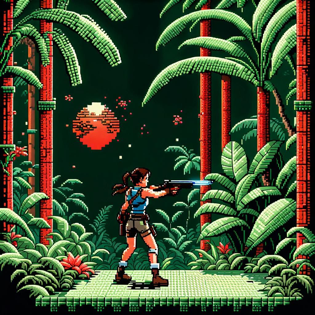 Adventures of Lara Croft   by @BulletGirl