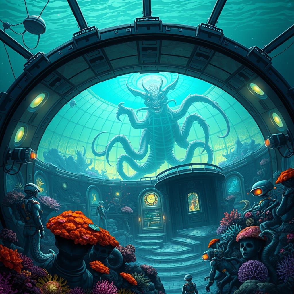 underwater dome base of Dr. Dr. Max Ver Wuest  by @AnC