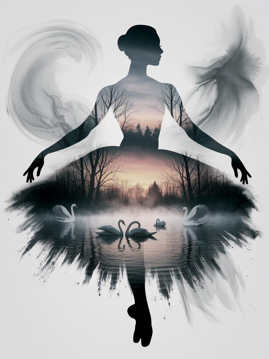 Swan Lake  by @Svitlana