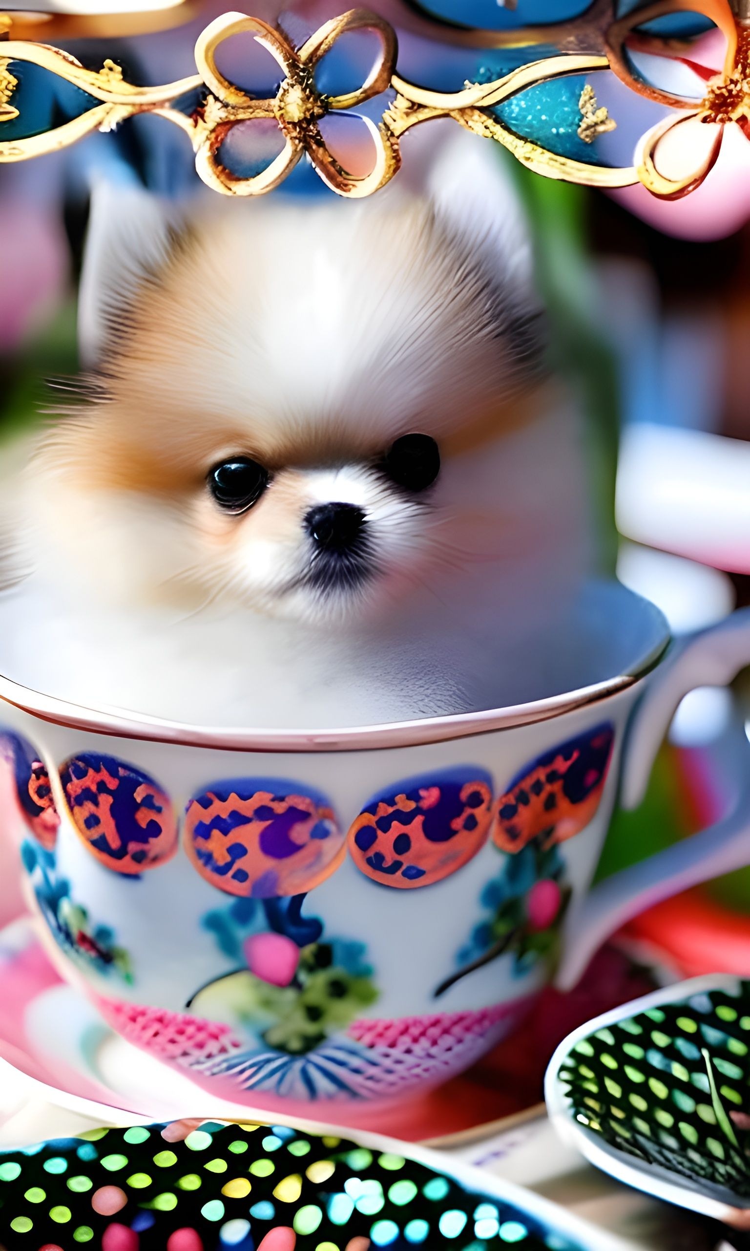 Pom-tea-ranian Party