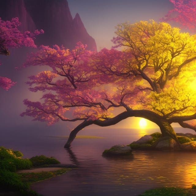 Blossom Upon the Lazy River