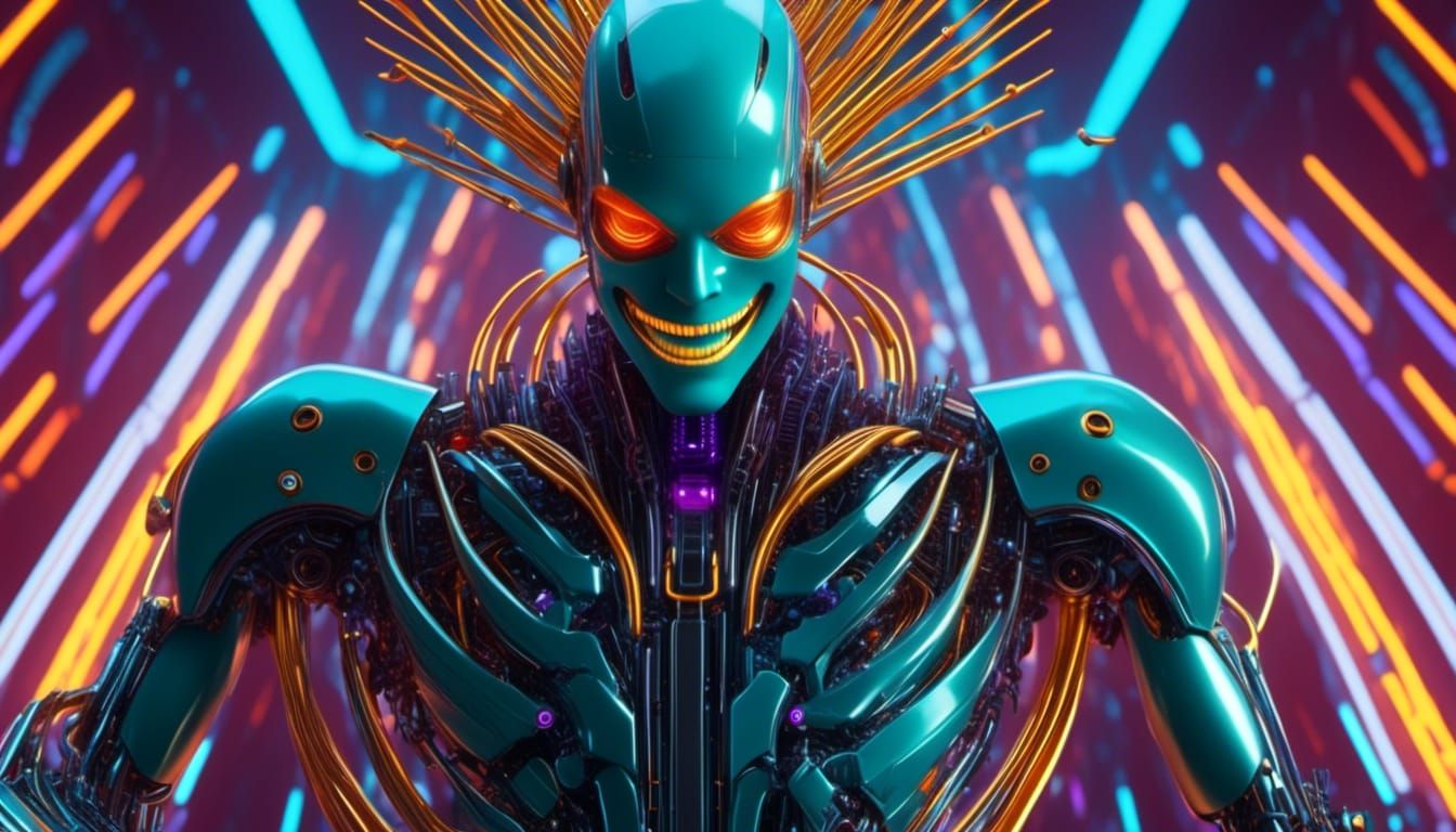Metal Man Smiles!