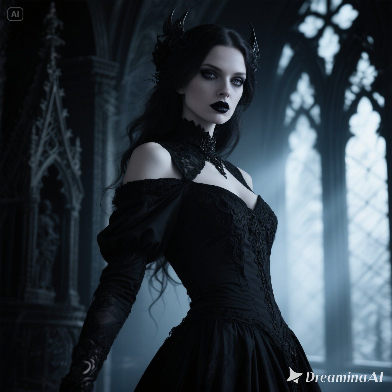 Lady Gothic Awesome With a strange beauty indescribable