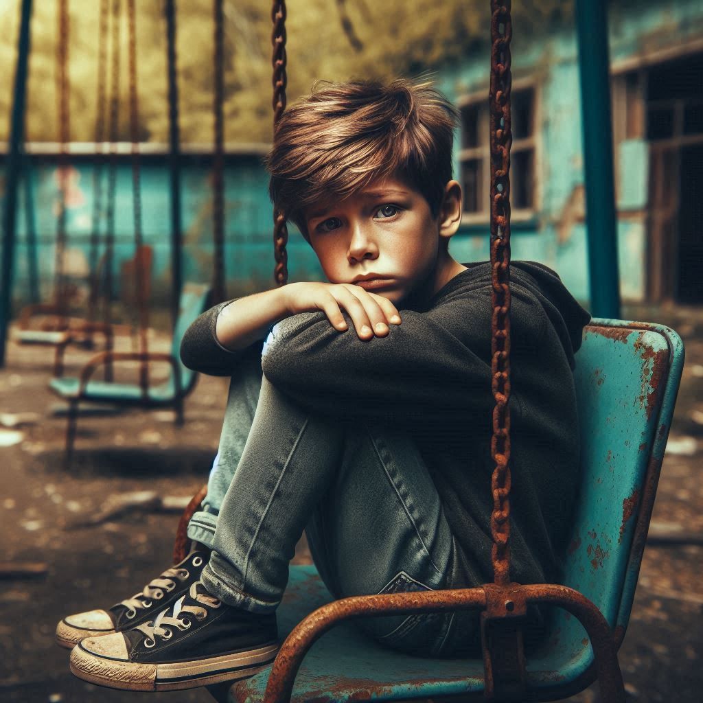 Abandoned playground