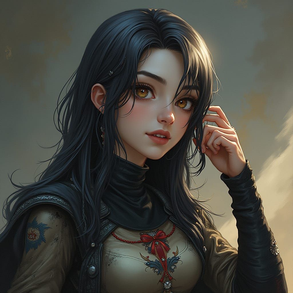 Futuristic Settlement in Bioluminescent Forest