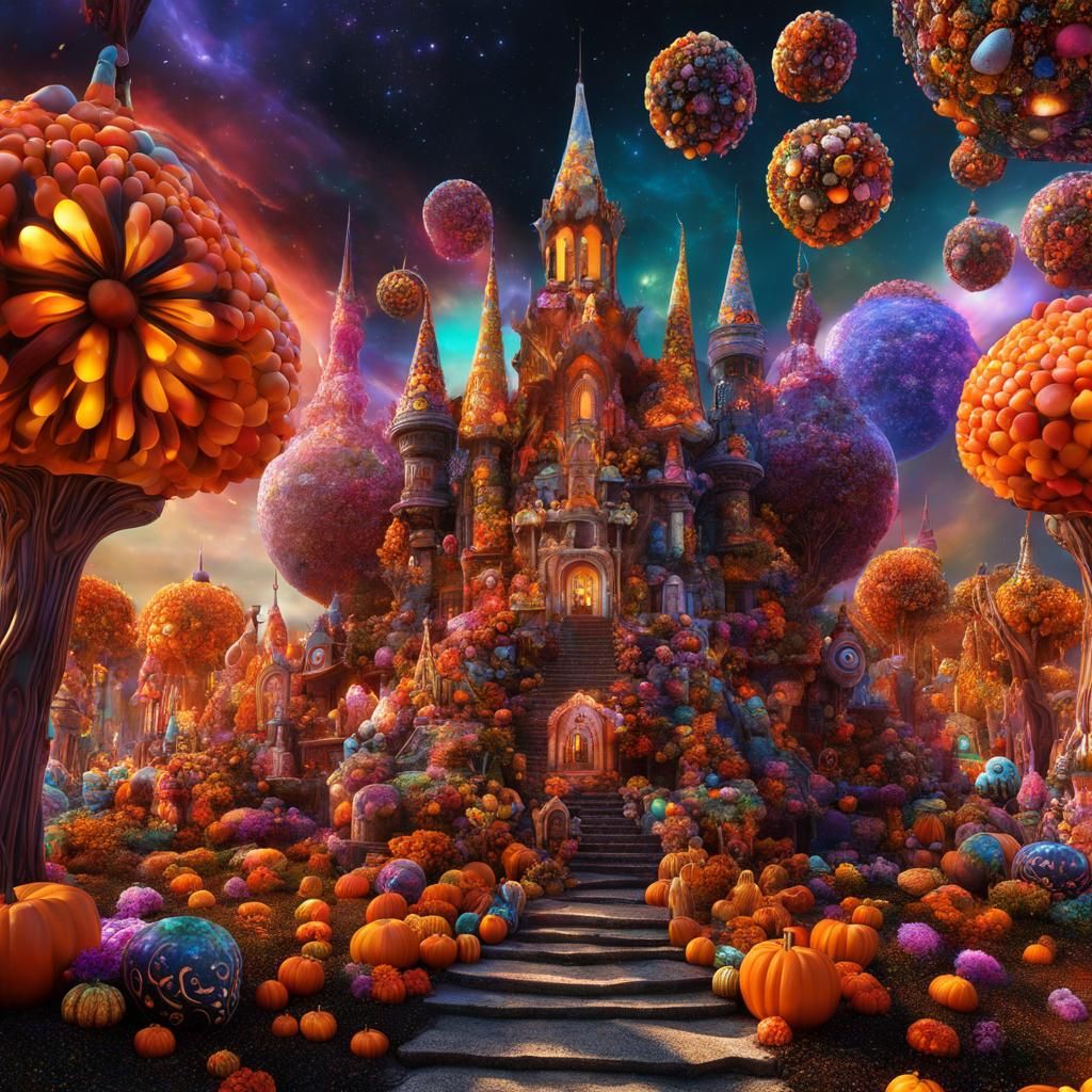 Halloween Candy Kingdom  by @El Nido