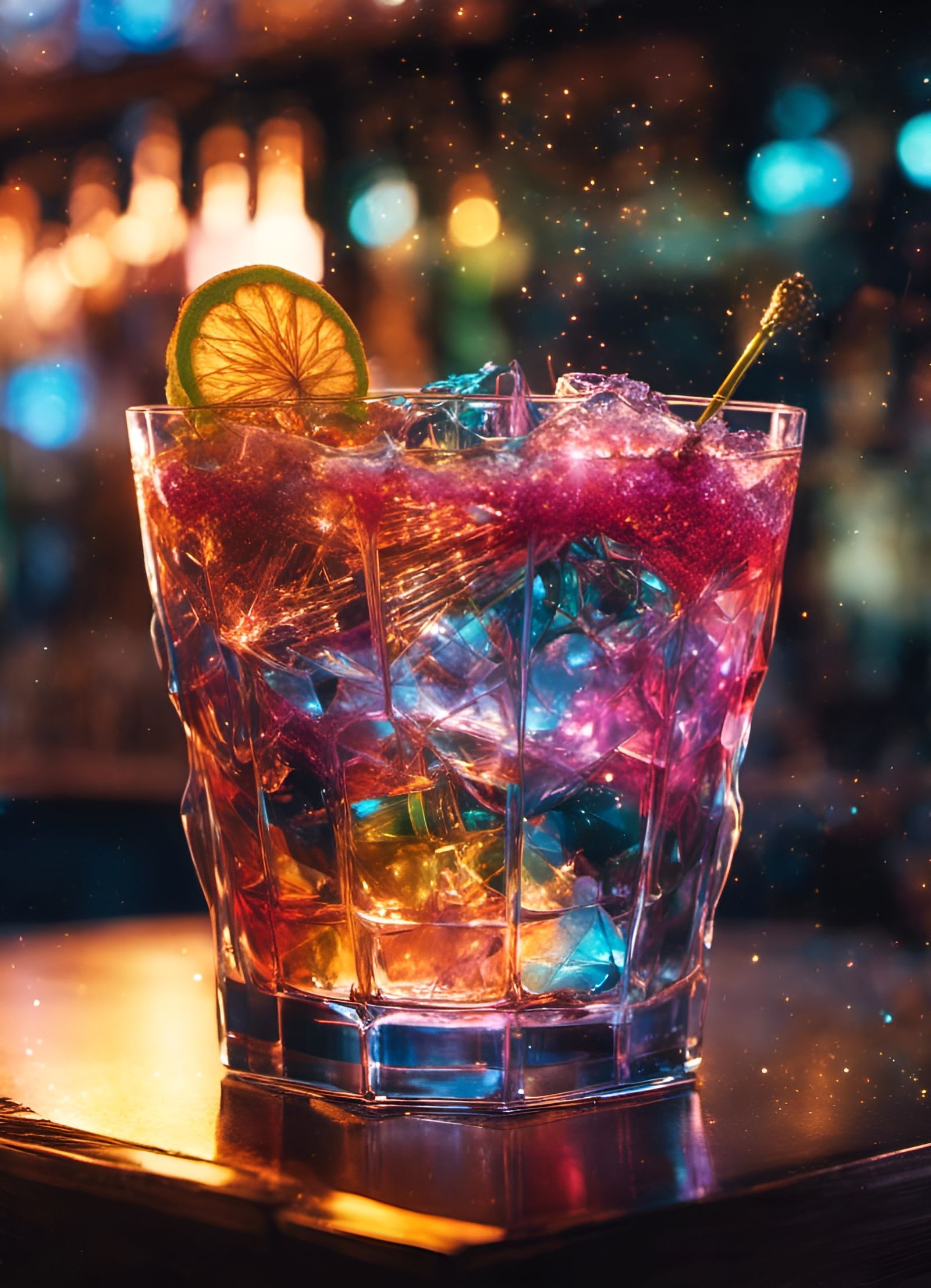 Sparkly Cocktail  by @Rosie