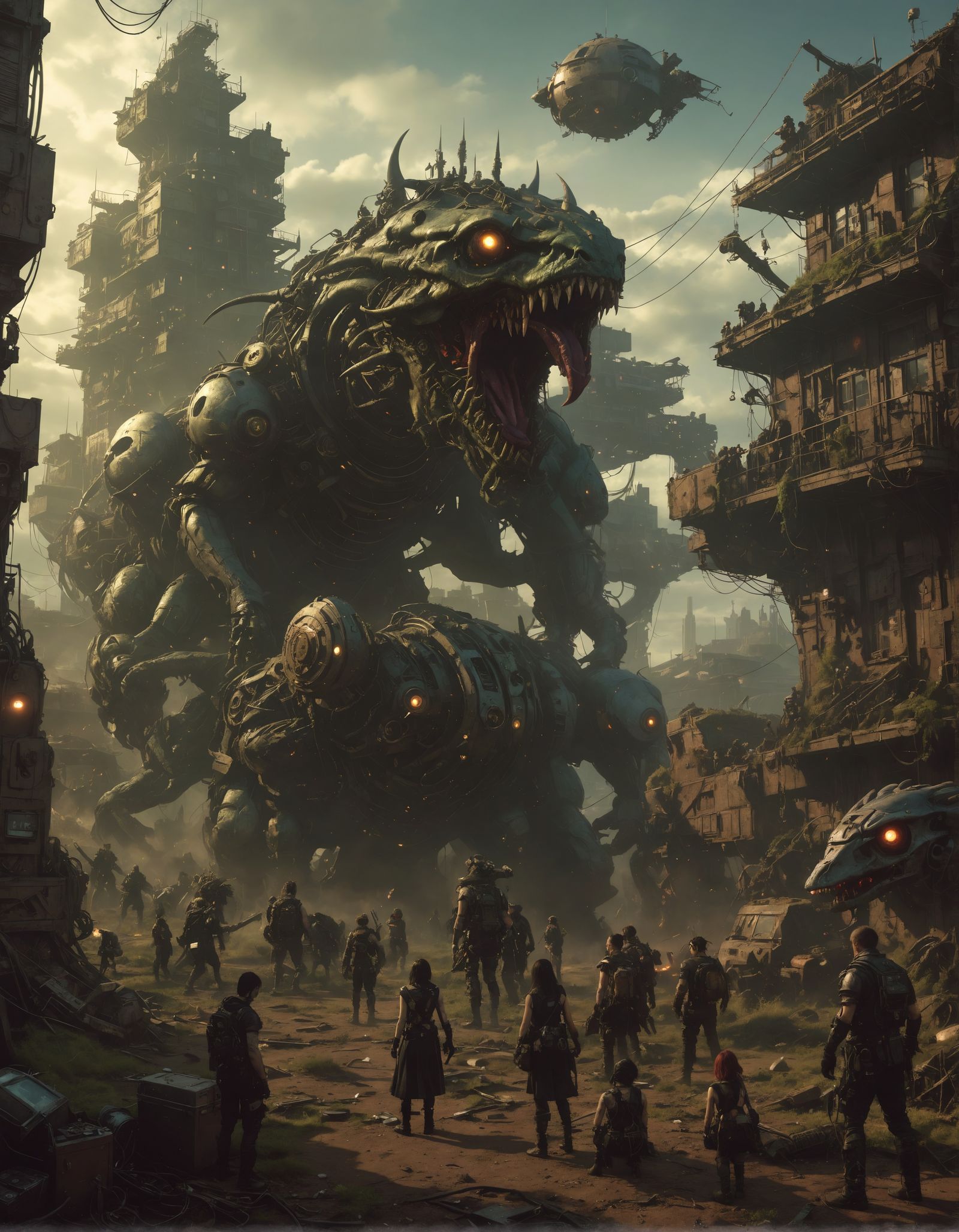 Realistic future worlds