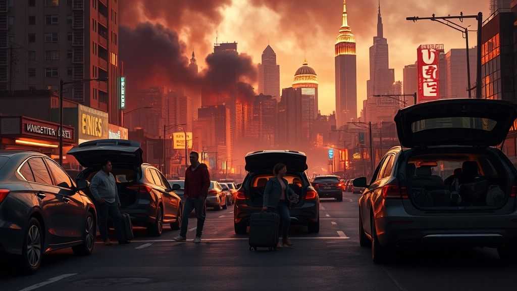 "The Fall" (XXV) - Burning Cities