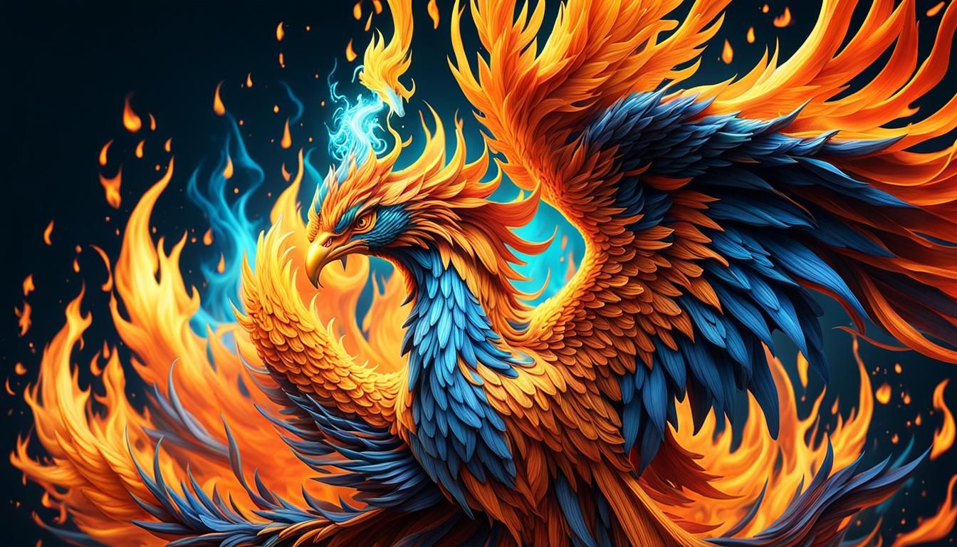 Phoenix rising  by @MacMikkola