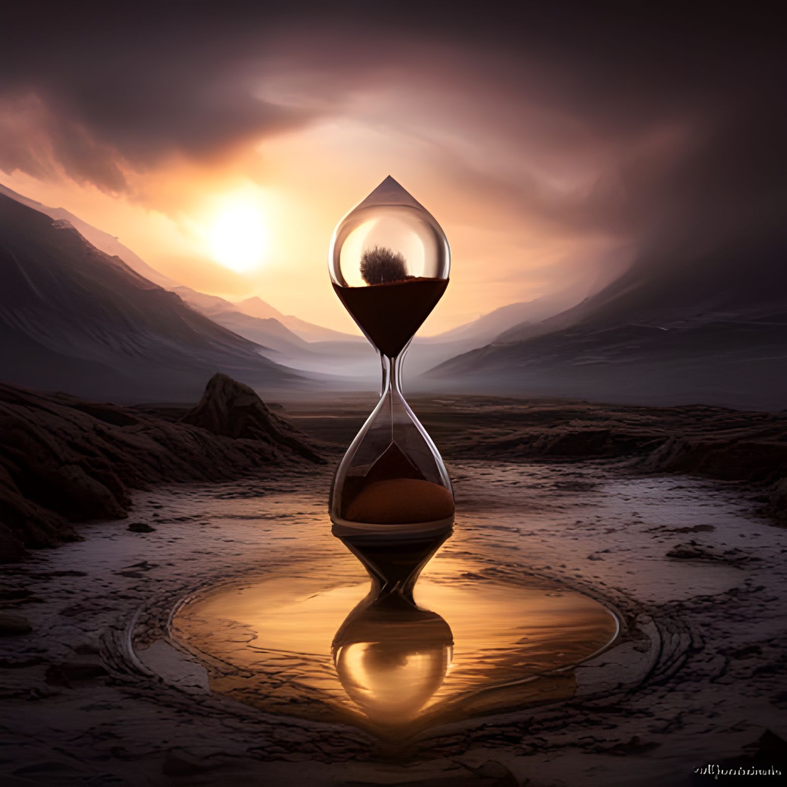 Time is Running Out  by @Kari