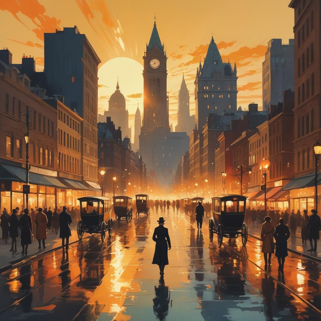 City Life 1900s  by @mike 