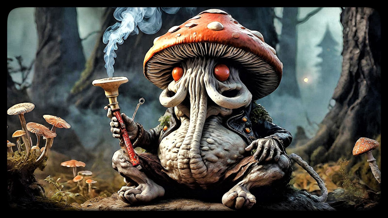 Mushroom Man - Hookah