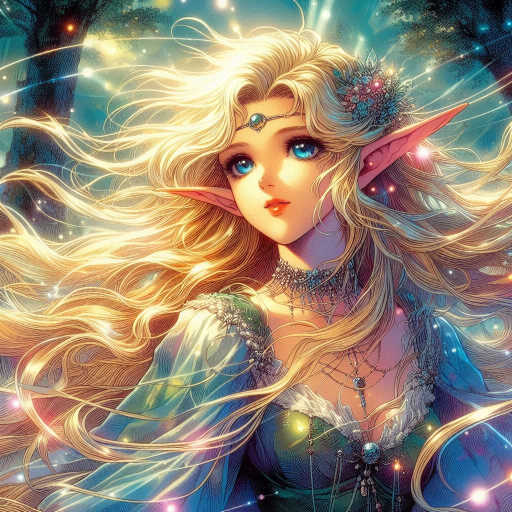 Elf Portrait by DALL-E 3 (05)