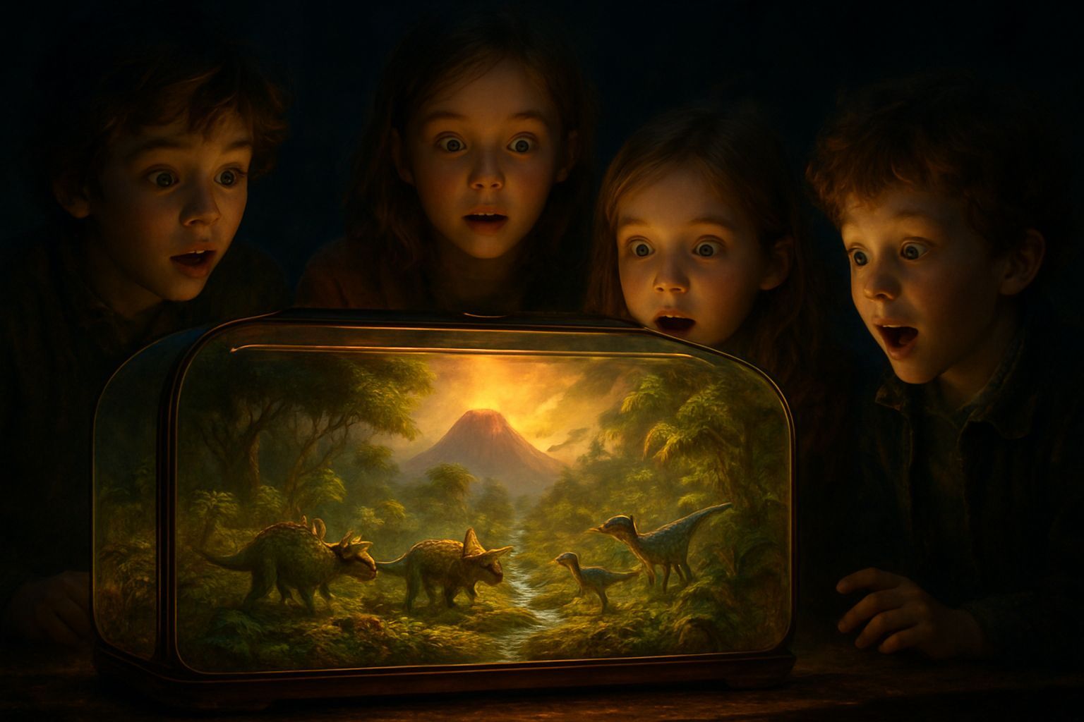 Jurassic Terrarium   by @greenygreens