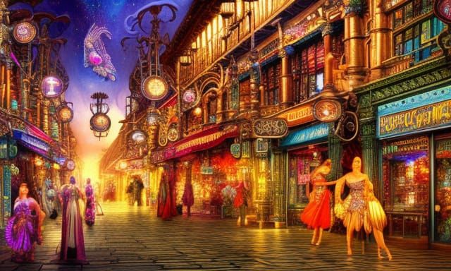 Shopping road
