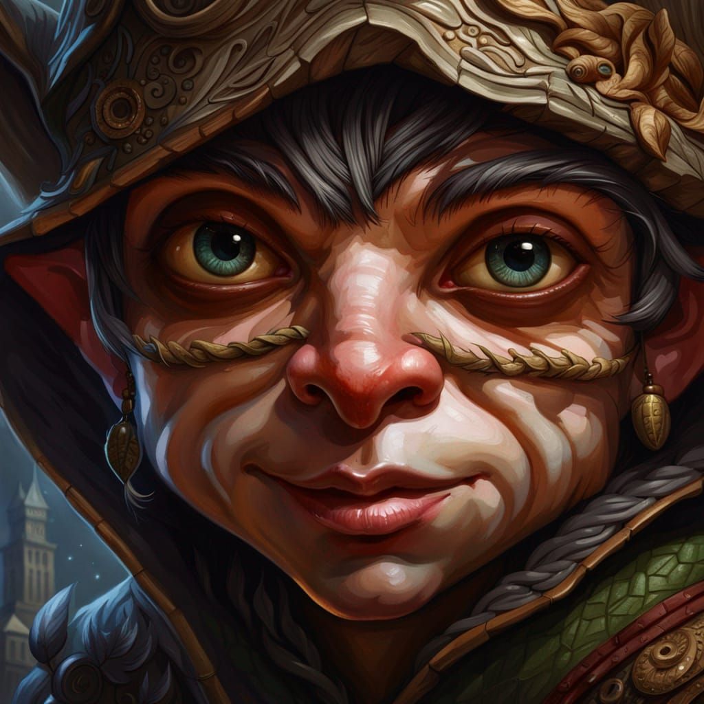 Halfling Rogue Thief - AI Generated Artwork - NightCafe Creator