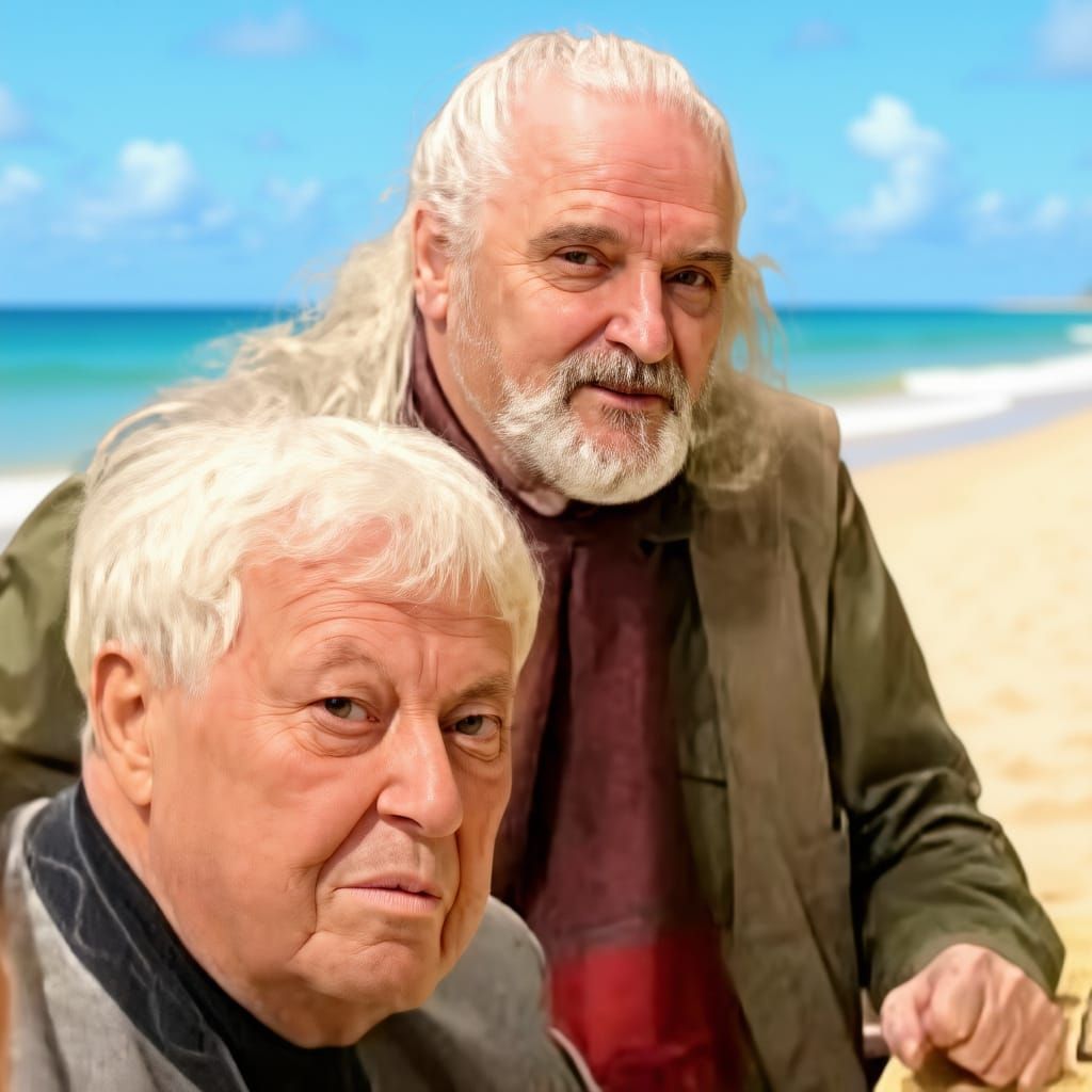 UNTITLED SELFIE AND A FRIEND with Flux Kontext Dev