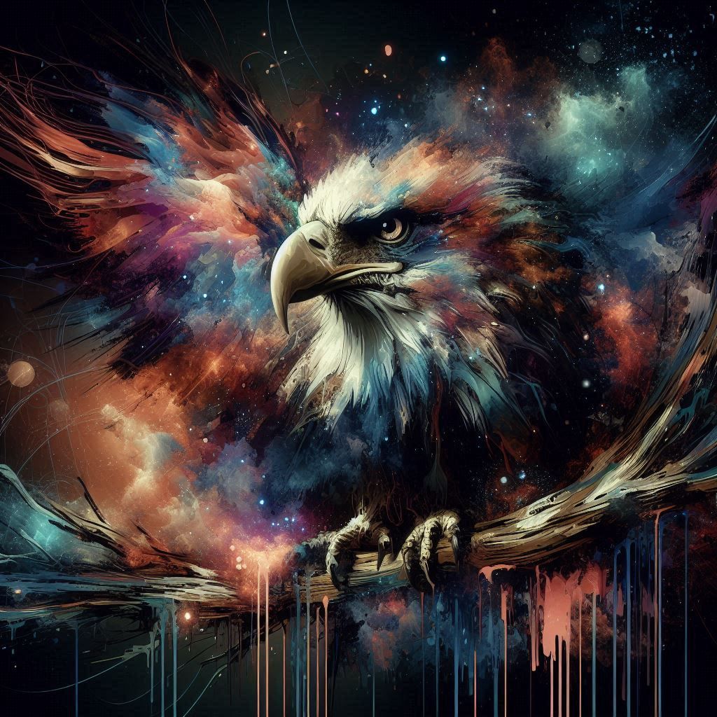 A majestic eagle