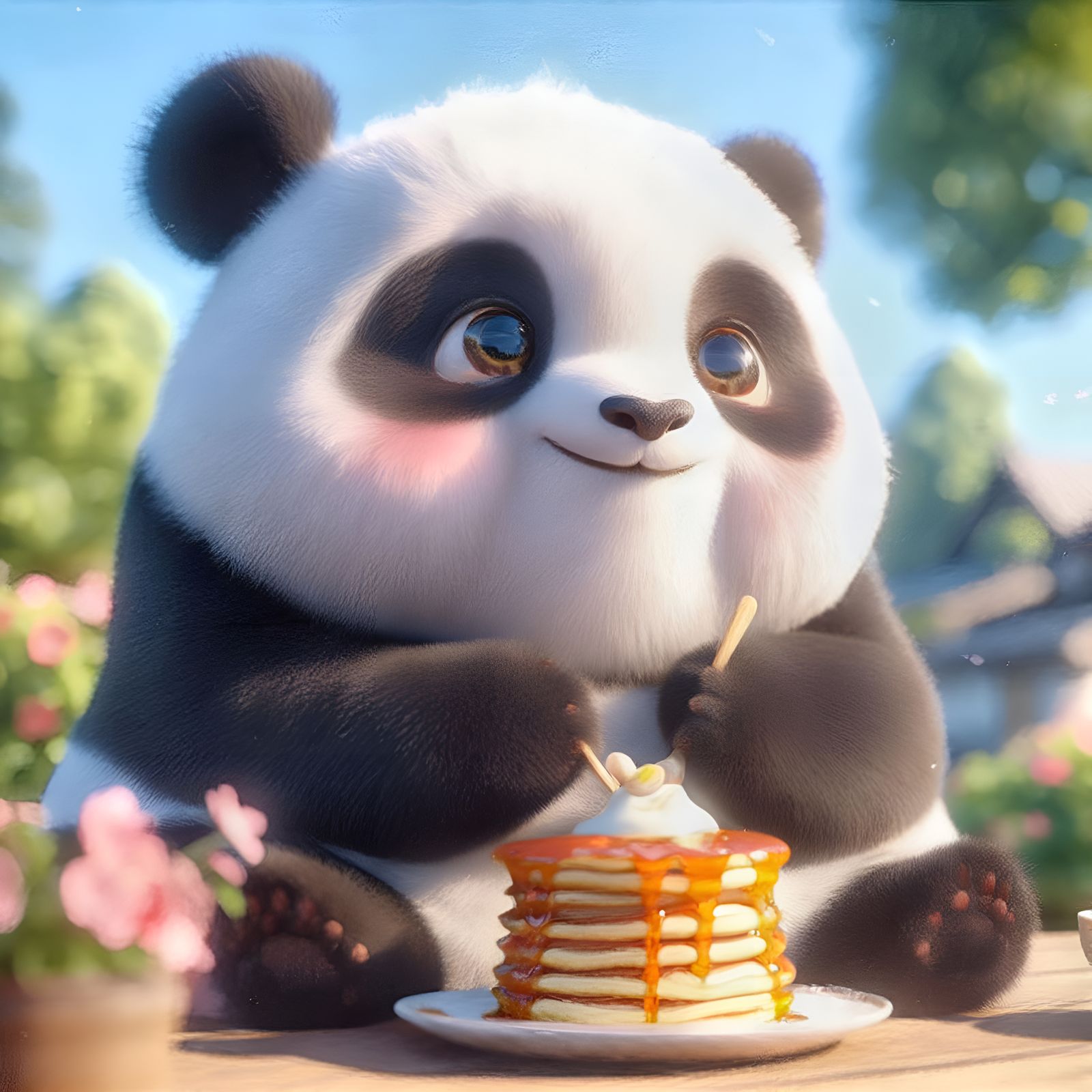 Pandacakes are always delicious (D3)