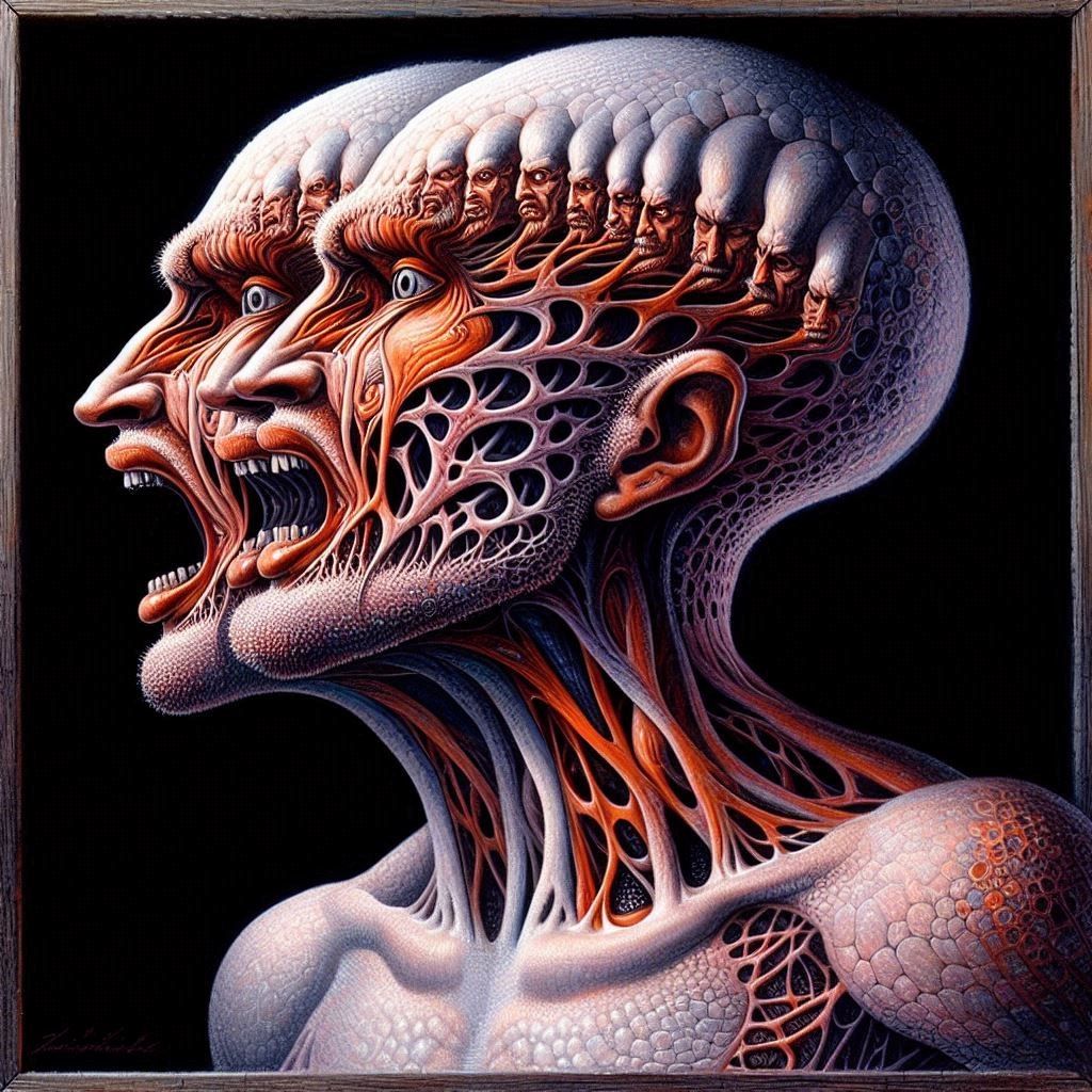 The subject is gone, since identical duplication puts an end...