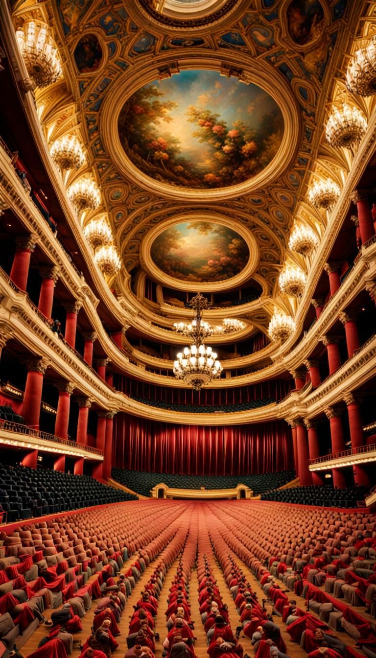Opéra majestic performance.