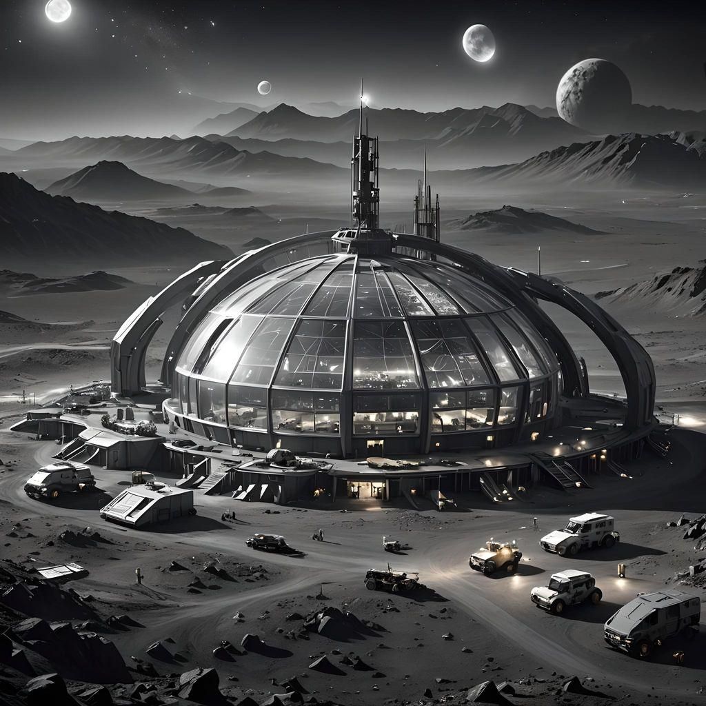 Galilean moonbase