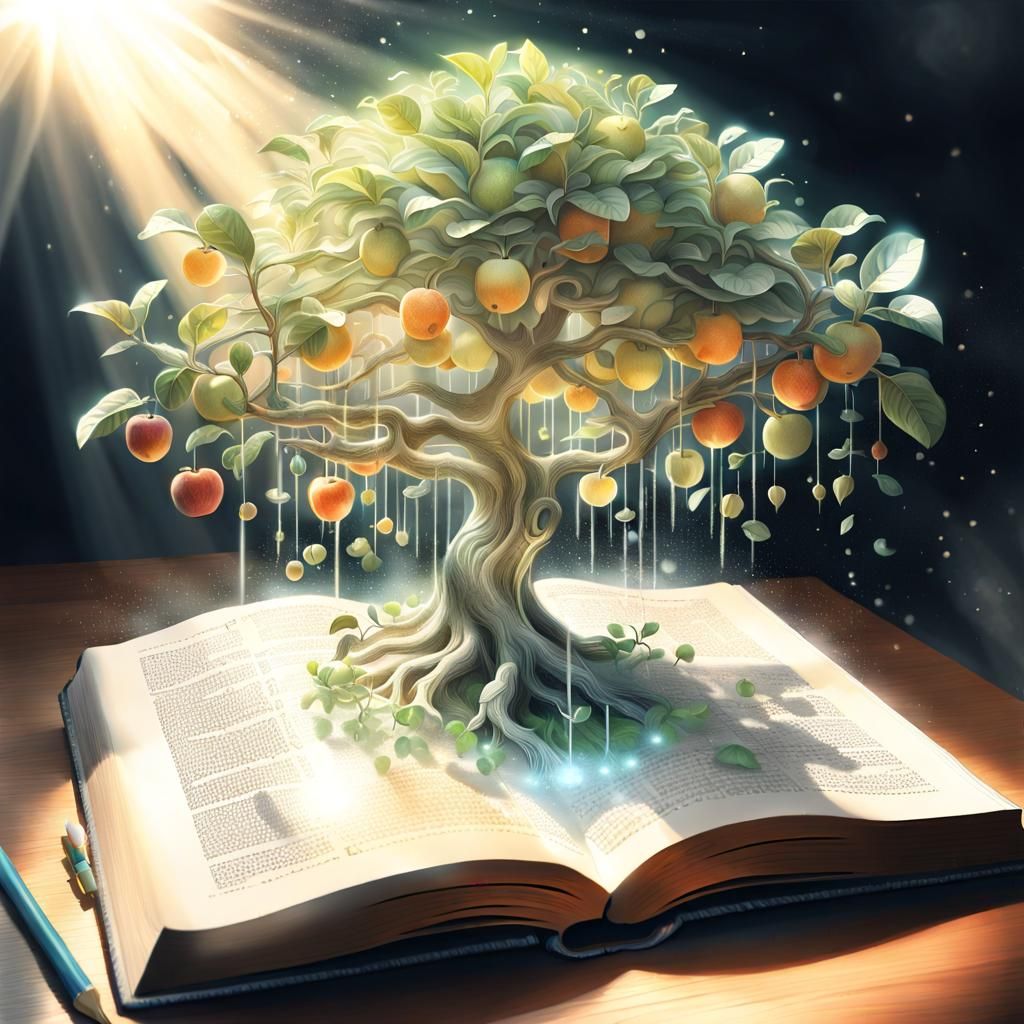 "You become the tree of life that sprouts blessings and fruit for those you choose to be a blessing to."  by @AngelicMintz