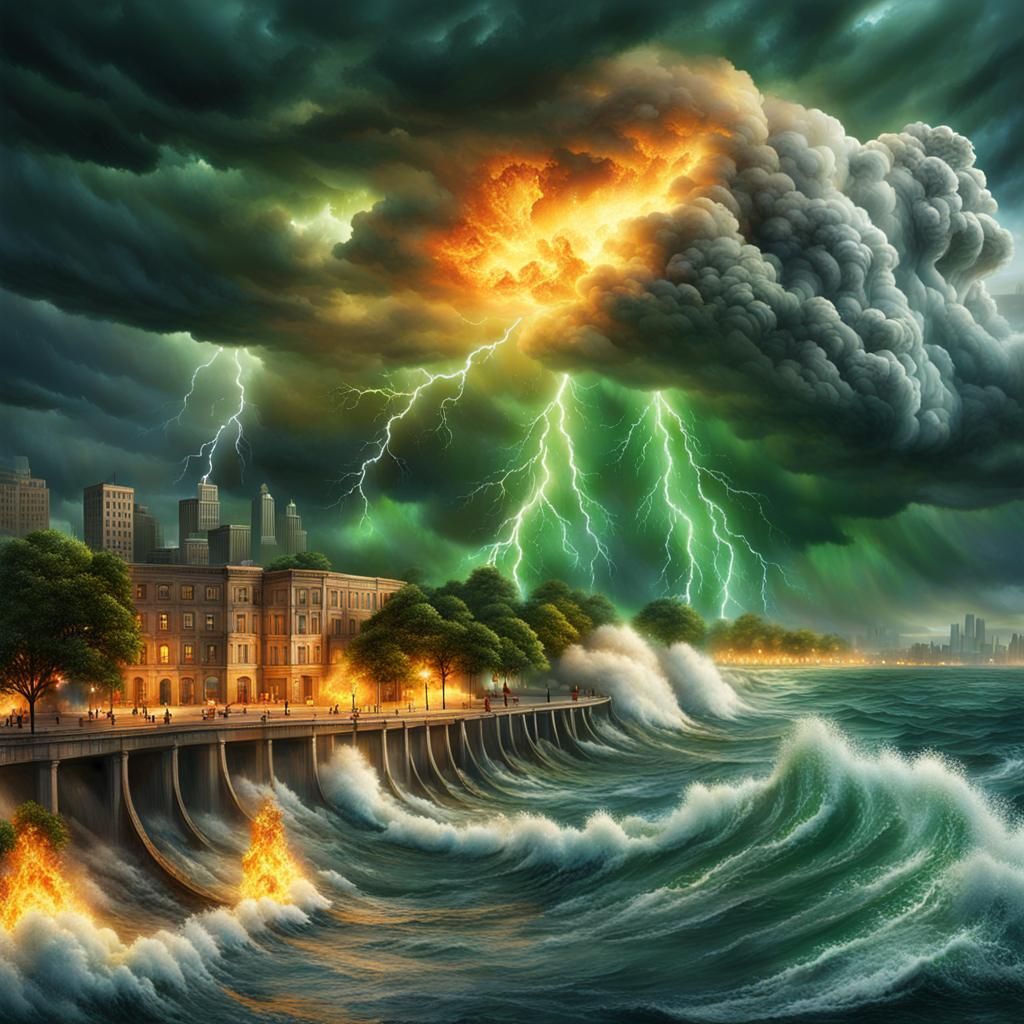 Nature”s Fury   by @EvolvingSoul