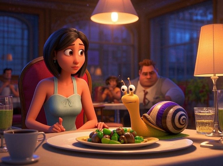 6/29/2025-Quest Entry 3 Curious Snail Art By Archangel Tara