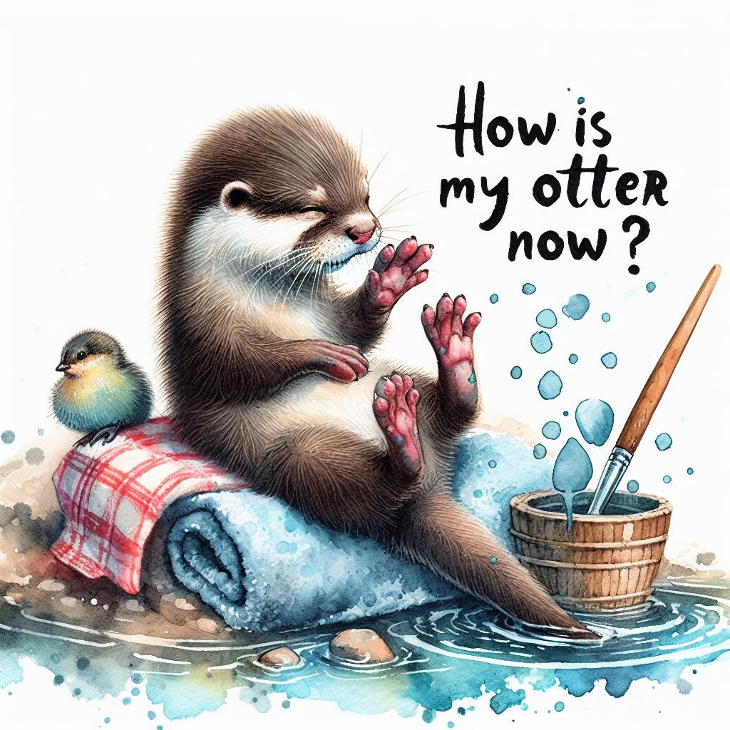 How is may otter now ?  by @PB