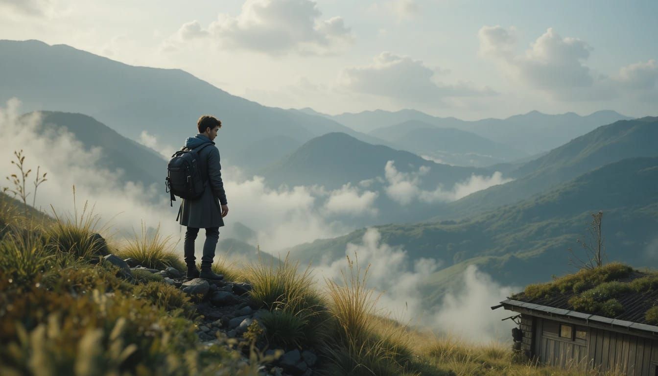 Traveller Of The Mountain Trail