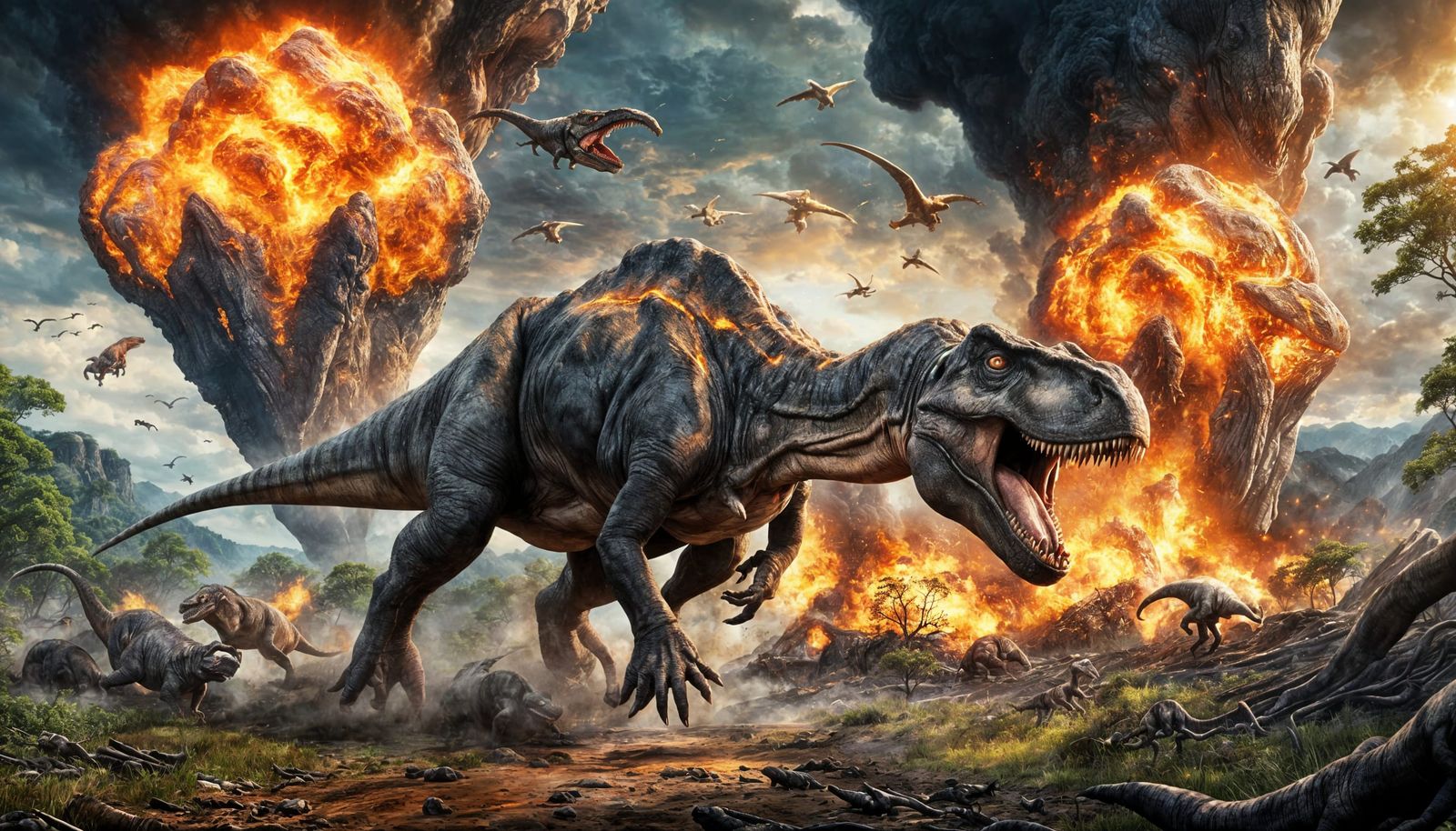 extinction time  by @Efe Hellman