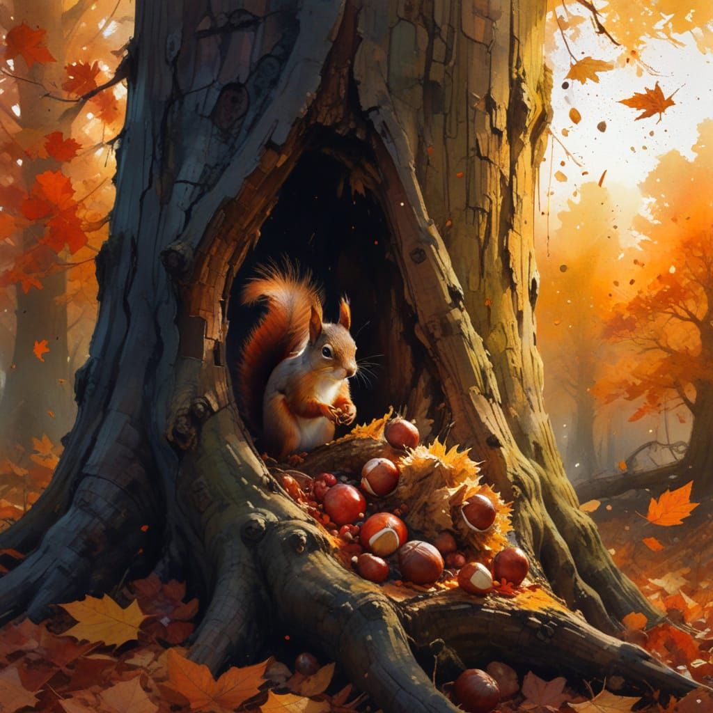 Autumn harvest  by @Yiu
