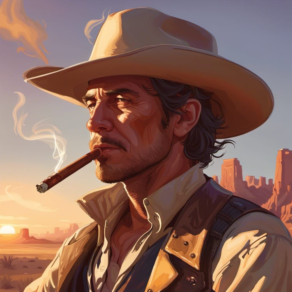 Cowboy - AI Generated Artwork - NightCafe Creator