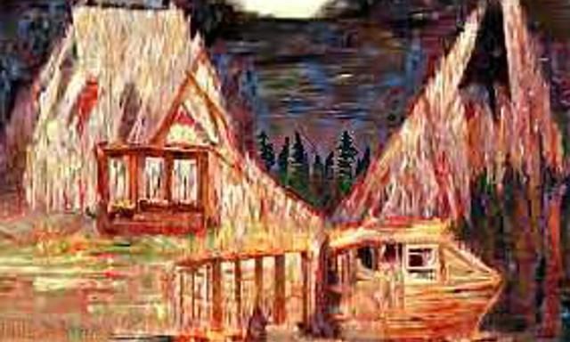 The Cabin in the Woods Movie Poster post-impressionism