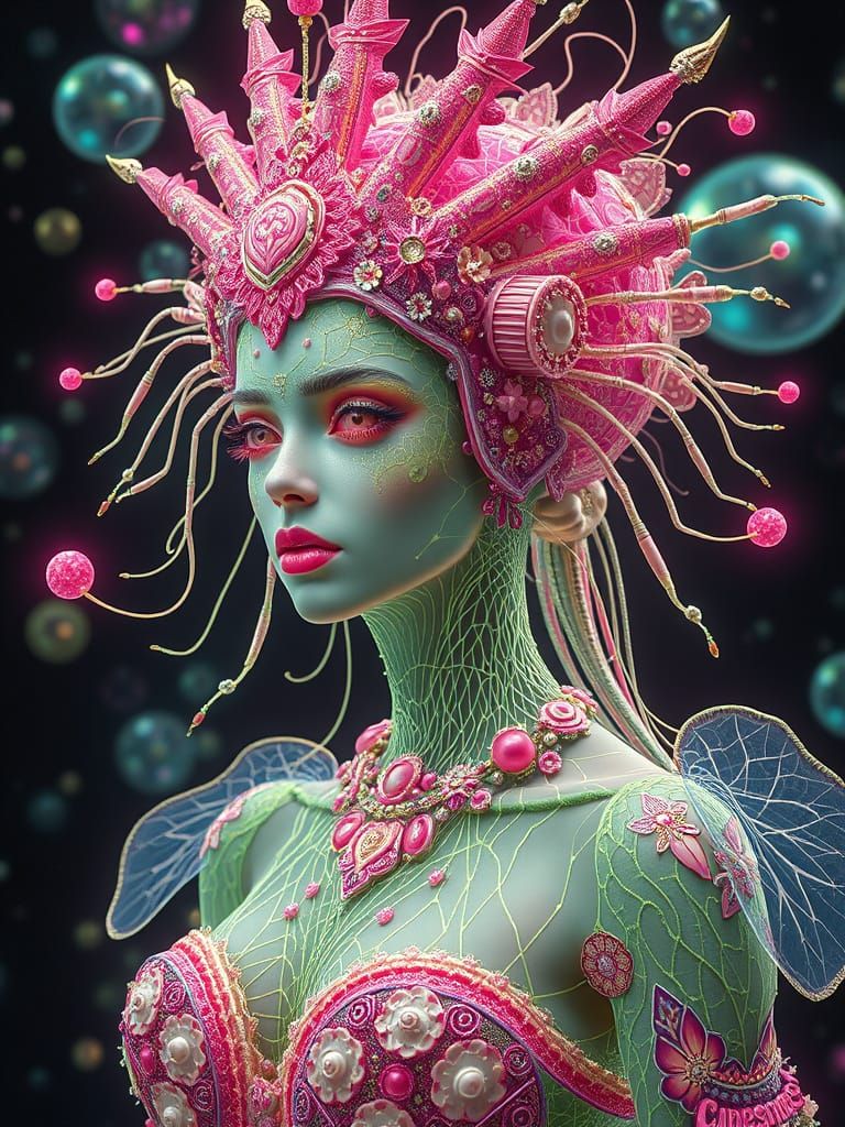 Synthbrain Princess  by @Brian