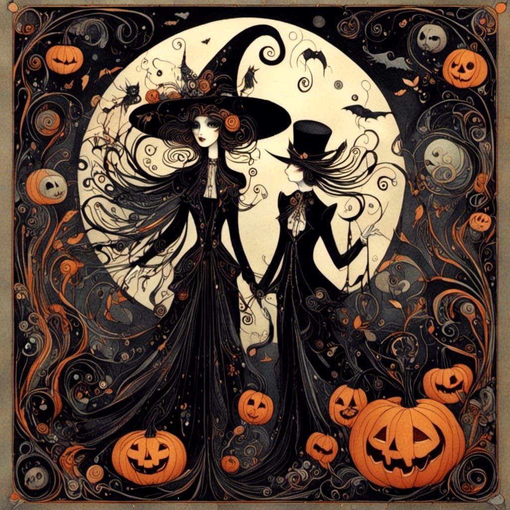  <lora:Dark Whimsy:1.0> 1