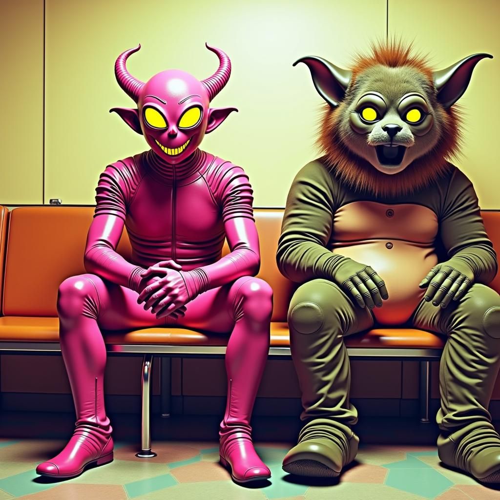 "We've all got demons... Mine are sitting over there."