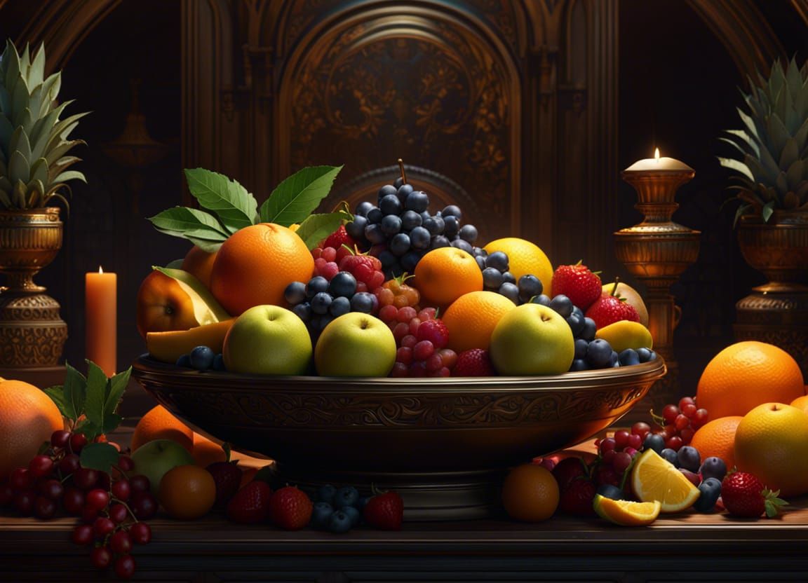 Fruit Bowl  by @Leycer