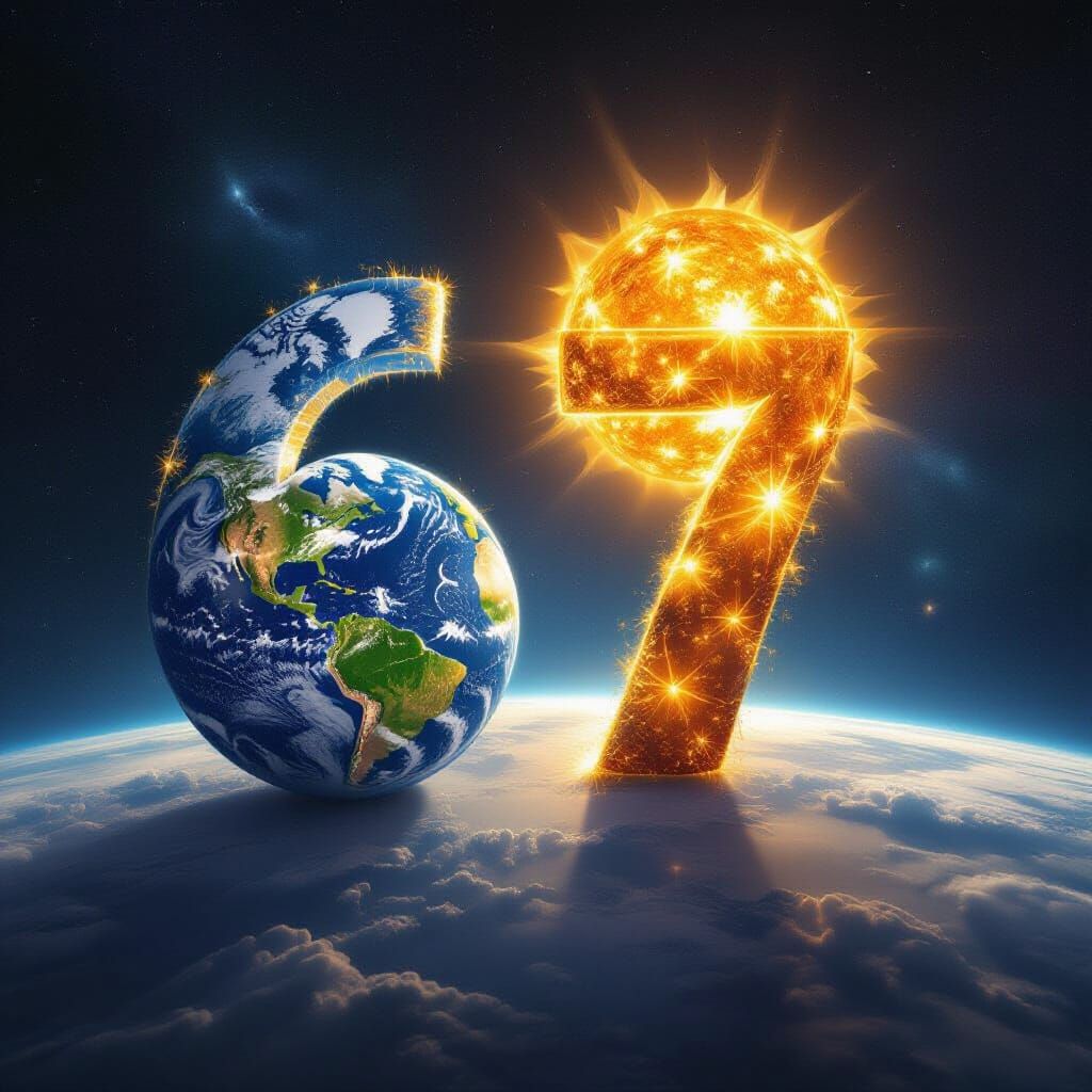 Earth say 6 - Sun say 7.  by @Vincent