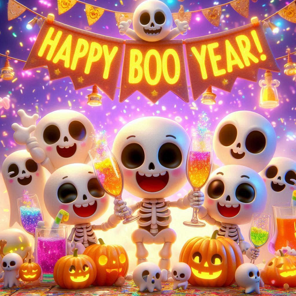 Spooky Champagne Toast