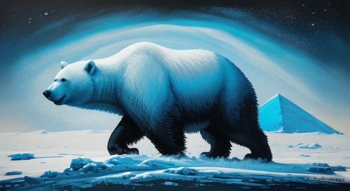 Grolar Bear  by @MyChaoticCrayons