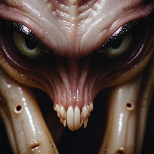 Nightmare fuel alien monstrosity that will creep you out