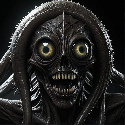 Nightmare fuel alien monstrosity