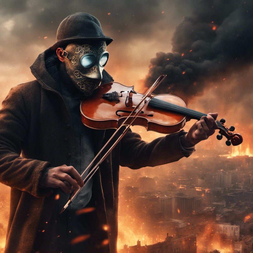 N Fiddles as the City Burns