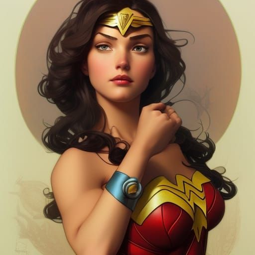 Wonder Woman - AI Generated Artwork - NightCafe Creator